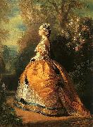 Franz Xaver Winterhalter The Empress Eugenie oil painting artist